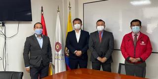 La Administración de la Alcaldía local de Sumapaz y la Contraloría, se reúnen para presentar los procesos de la administración local