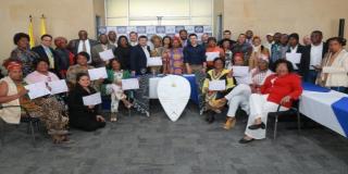 Posesión de la Comisión Consultiva Distrital de Bogotá de Comunidades Negras, Afrocolombianas, Raizales y Palenqueras