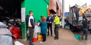 Operativo de Inspección, Vigilancia y Control a bodegas de reciclaje
