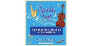 Por motivos de orden público se aplaza el festival Santa Fest