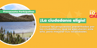 73 proyectos ciudadanos serán financiados este año por la localidad de Sumapaz