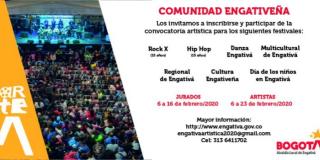 Convocatoria festivales artísticos 2020 