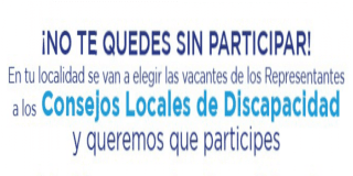 ¿Deseas ser parte del Consejo Local de Discapacidad?