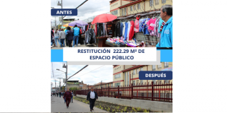 Restituido el espacio público Colegio Eucarístico Mercedario