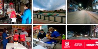 Bosa cumplió una nueva Cuarentena General en el mes de abril