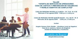 Talleres: Oferta de servicios