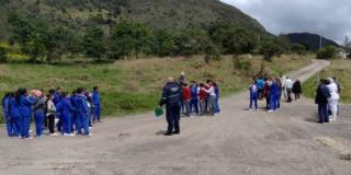 Simulacro de Evacuación en Sumapaz: Betania y Nueva Granada se sumaron a esta actividad que salva vidas