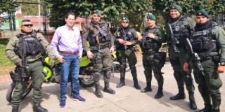 Carabineros de la Policía Nacional en Sumapaz