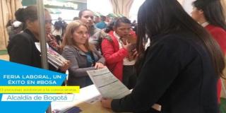 Feria laboral, un éxito en Bosa