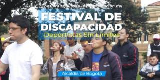 Programación Festival de Discapacidad 