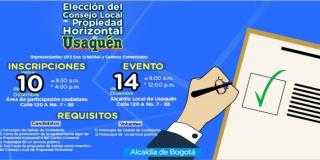 Nueva jornada de elección para el Consejo Local de Propiedad Horizontal
