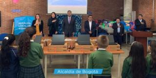 Entrega elementos tecnológicos a colegios distritales de Kennedy