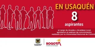 8 aspirantes al cargo de Alcalde o Alcaldesa Local de Usaquén