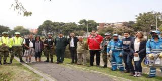 Jornada maratónica por la limpieza del río Fucha 
