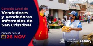 Postúlate al Consejo Local de Vendedores y Vendedoras Informales de San Cristóbal 