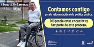 Sistema Distrital de Discapacidad lanza cuatro nuevas encuestas para aportar a la reformulación de la política pública 