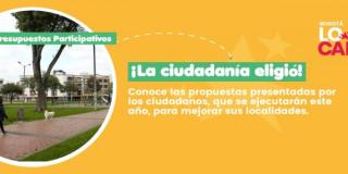 32 proyectos ciudadanos serán financiados este año por la localidad de Los Mártires
