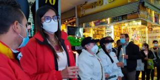 Alcaldesa Tatiana Piñeros asistió a velatón en San Andresito y anunció Consejo Local de Seguridad extraordinario