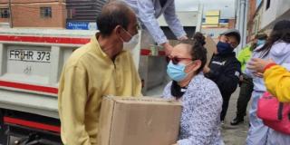 En La Favorita se entregaron más de 500 mercados a hogares vulnerables