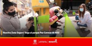 ‘Nuestra Zona Segura’ llega al parque Paz Caracas de Rafael Uribe Uribe 