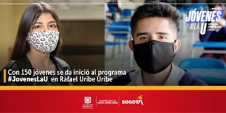 Con 150 jóvenes se da inició al programa #JOVENESALAU en Rafael Uribe Uribe.