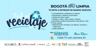 Llega a Barrios Unidos el Festival del Reciclaje.