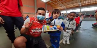 Navidad futbolera en Ciudad Bolívar