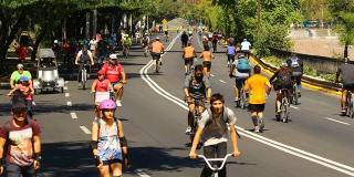 Ciclovías - Foto: Secretaría de Cultura, Recreación y Deporte