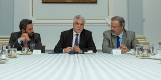  Alcalde Peñalosa y el secretario de Seguridad se reunieron con el ministro de Seguridad de Brasil, Raúl Belens Jungmann Pinto.