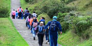Caminata Río San Francisco - Foto: Instituto Distrital de Recreación y Deporte (IDRD)