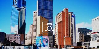 Fotografía de Bogotá desde la localidad de Teusaquillo 