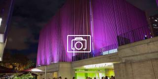 Cinemateca de Bogotá en la noche de la inauguración 