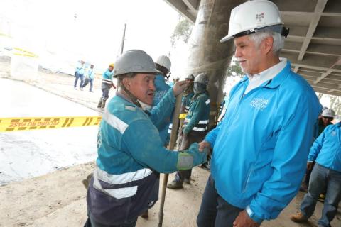 Así fue laVisita del alcalde Peñalosa al Centro Felicidad (CEFE) San Cristóbal - FOTO: Consejería de Comunicaciones