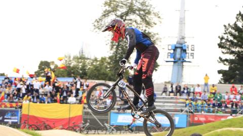 En Bogotá BMX de los Juegos Nacionales - FOTO: Prensa IDRD