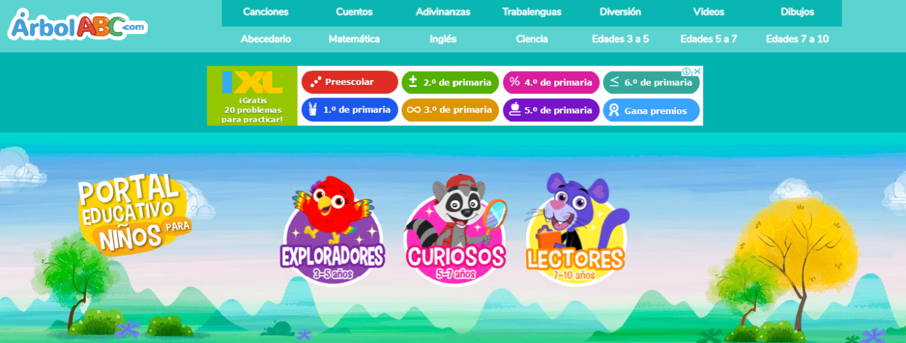 Páginas web para niños y niñas en cuarentena
