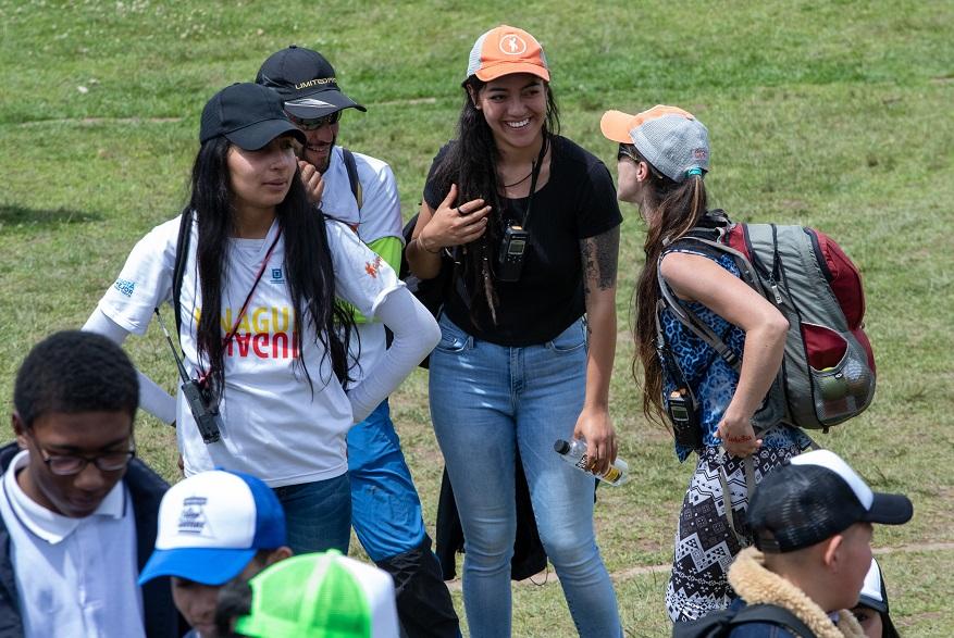 Campamentos Ciudad de los Sueños - Foto: Comunicaciones Alcaldía Bogotá