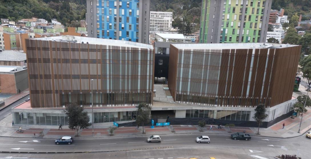 Imagen del nuevo edificio de la Cinemateca de Bogotá