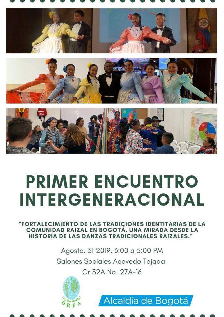 Primer Encuentro Intergeneracional Raizal