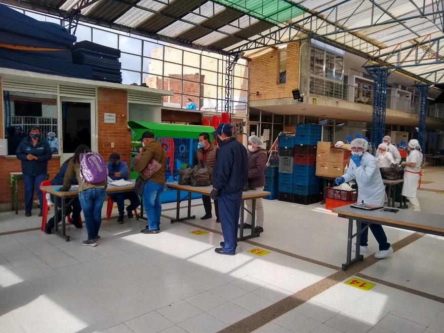 En Bogotá se garantiza alimentación escolar de estudiantes