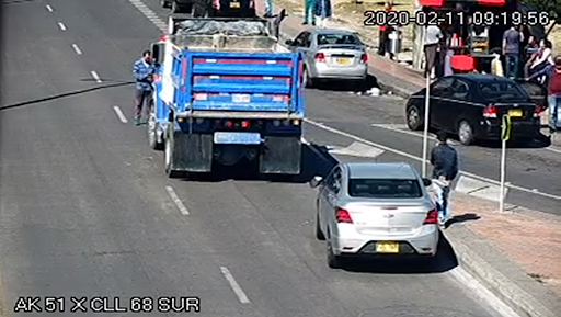 Incidente vial en Ciudad Bolívar