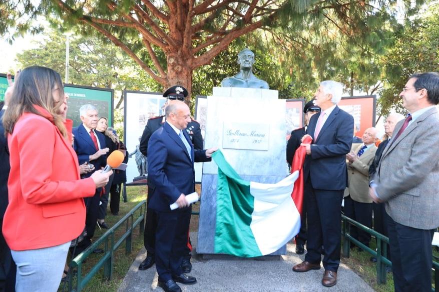 Italia adopta monumentos en Bogotá - Foto: Comunicaciones Alcaldía Bogotá / Diego Bauman