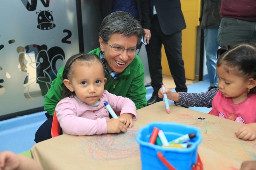 Alcaldesa ratifica compromiso con la primera infancia - Foto: Comunicaciones Alcaldía Bogotá 