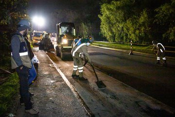 Mnatenimiento vial en la Autonorte