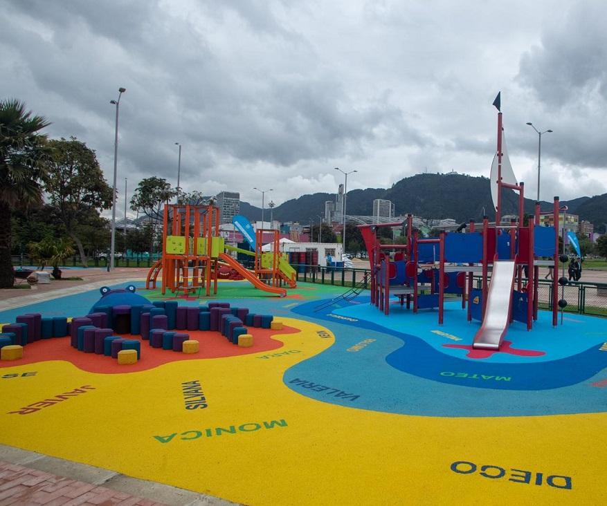 Obras parque Tercer Milenio en Bogotá - Foto: Comunicaciones Alcaldía Bogotá / Andrés Sandoval
