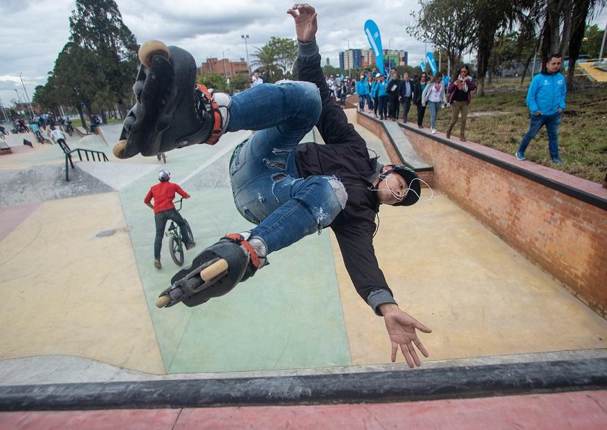 Listo el parque Tercer Milenio en el centro de Bogotá - Foto: Comunicaciones Alcaldía / Andrés Sandoval