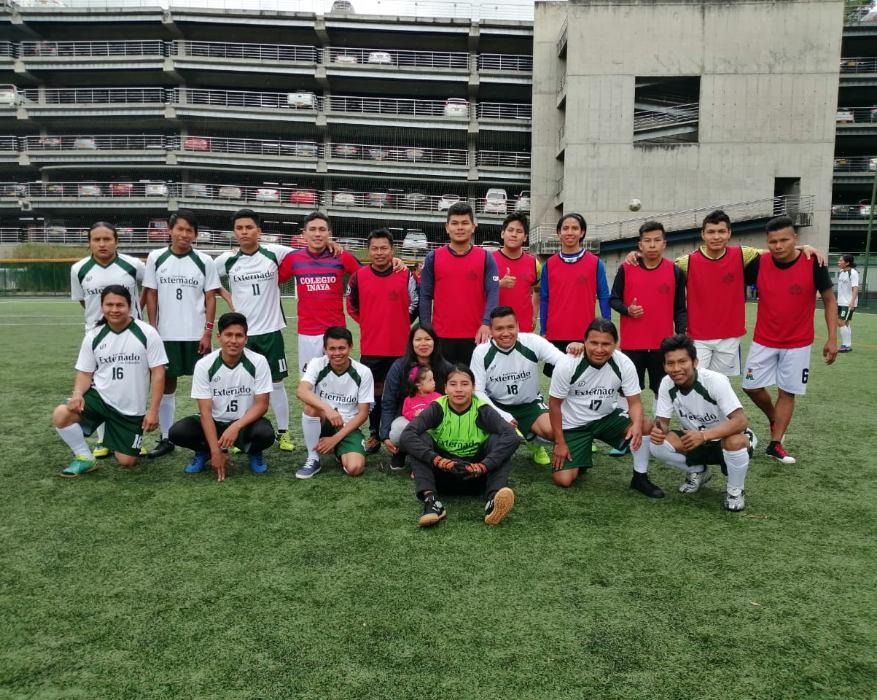 Primer Torneo Distrital de Fútbol Indígena Interuniversitario. - Foto: IDPAC.
