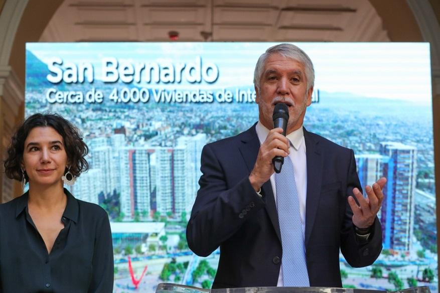 Construcción de 4.000 viviendas VIS en San Bernardo - Foto: Comunicaciones Alcaldía / Diego Bauman