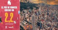 PIB de Bogotá creció en 2,2 % durante el segundo trimestre de 2024