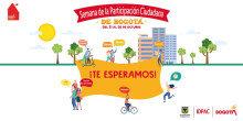 Del 21 al 26 de octubre Semana de la Participación Ciudadana en Bogotá