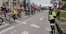 200 agentes y gestores gestionaron tráfico en Gran Fondo Bogotá 